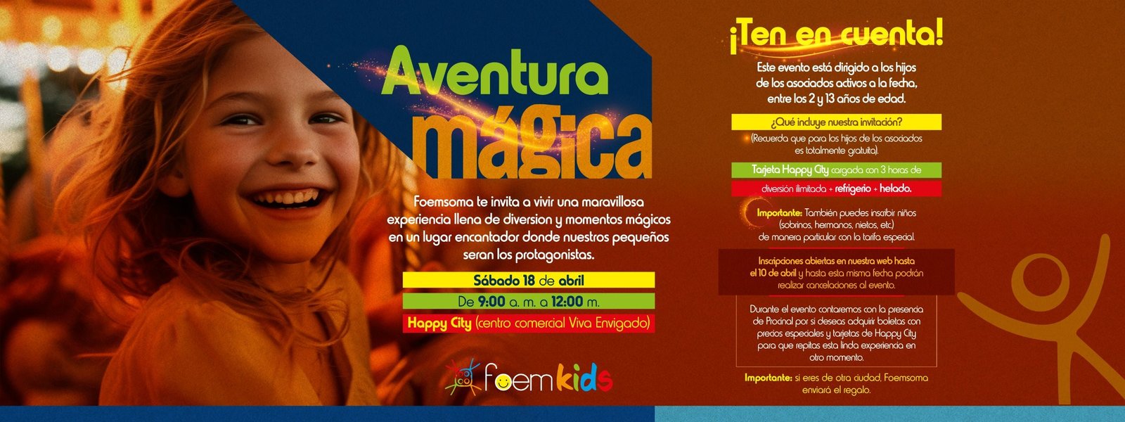 Fiesta niños foemsoma 2026