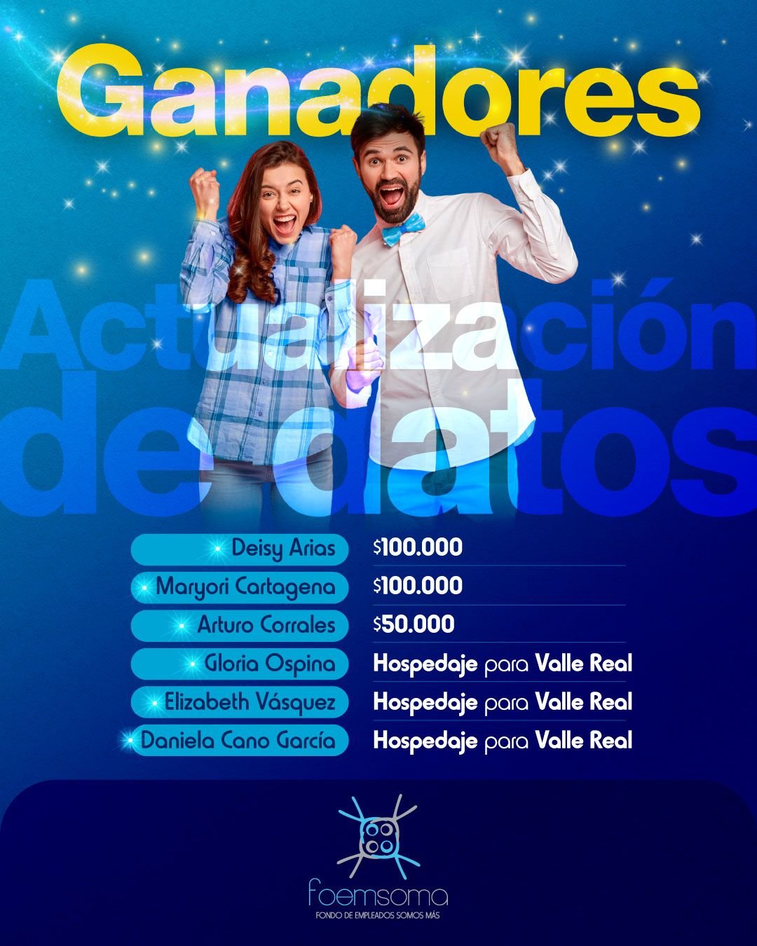 Ganadores Rifa Septiembre octubre de 2024